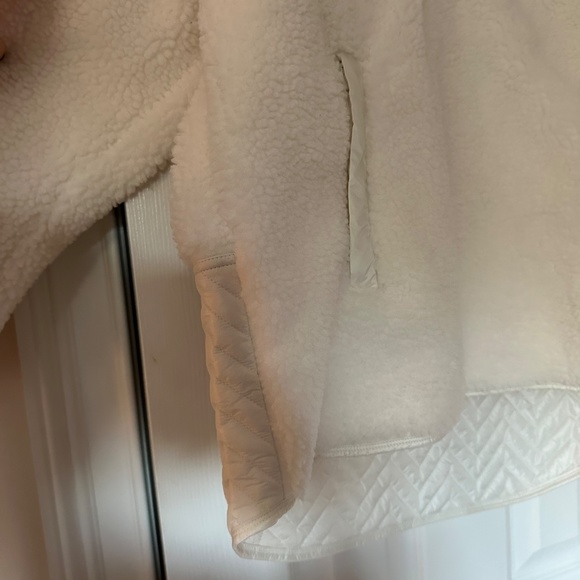 Athleta Cozy Sherpa Snap Sweatshirt - Picture 4 of 4